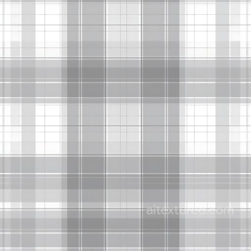 Seamless 3D Plaid Pattern Metal PBR Texture in Gray Tones texture preview