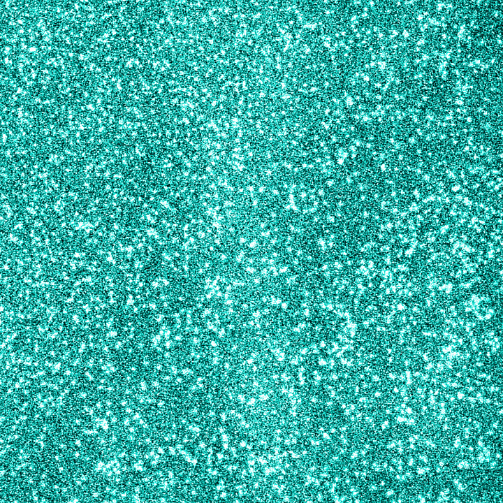 Turquoise Glitter Sparkle seamless PBR texture preview