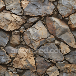 seamless Seamless 3D Weathered Stone Wall PBR Texture with Layered Flat Rocks texture 8k free download PBR