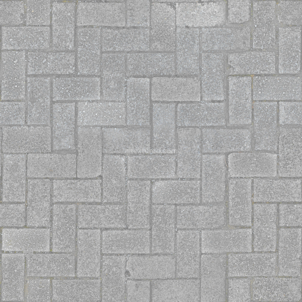 Seamless paving stones texture in gray color