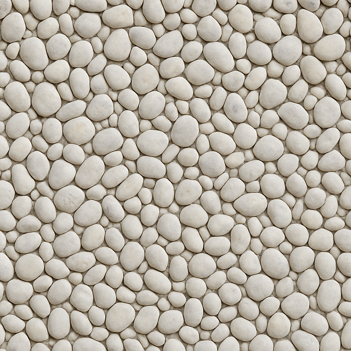 Light Pebble seamless PBR texture preview
