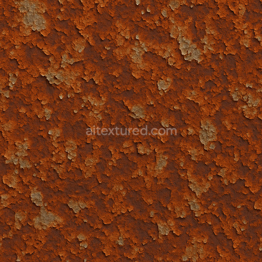 Flaky Oxidized Iron Seamless Texture