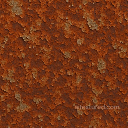 Flaky Oxidized Iron Seamless Texture seamless Rust PBR texture