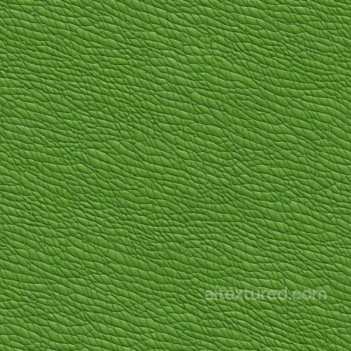 bright green pebbled leather PBR texture with fine grain detail seamless Leather PBR texture