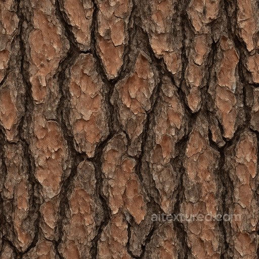 Coarse Pine Bark Seamless Texture seamless Bark PBR texture