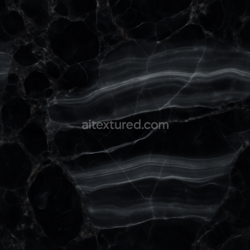Seamless 3d texture pbr 8k onyx inclusions with onyx translucent layers and polished finish