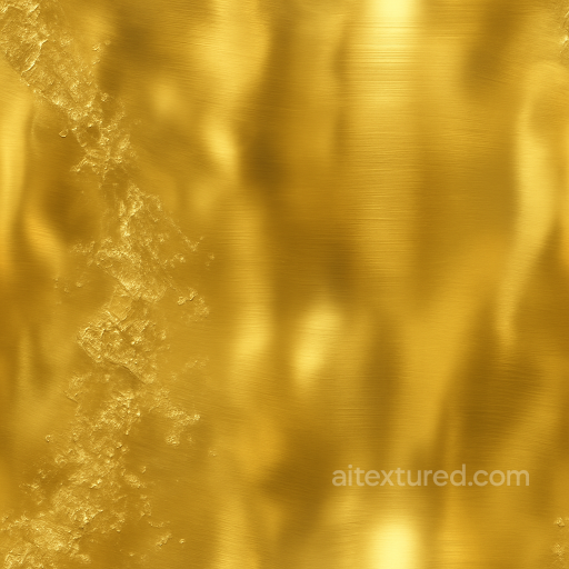 Metallic Foil Polished Brass Festive Shimmer seamless New Year PBR texture