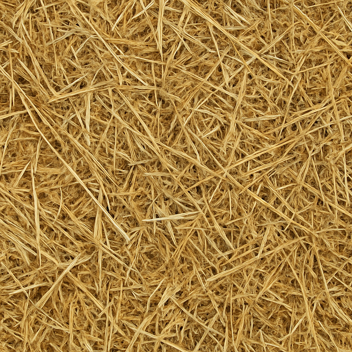 Organic Farm Hay seamless PBR texture preview
