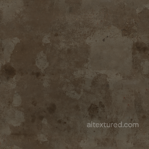 Concrete Floor - Damaged Dry Concrete Timeworn Floor Cement seamless Concrete PBR texture