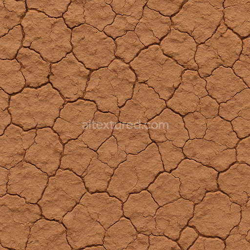 Synthetic Clay Soil Texture Seamless 1024X1024