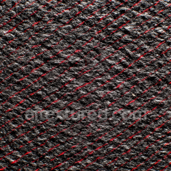 seamless Seamless 3D Felt PBR Texture Featuring Dense Black Fibers with Red Diagonal Lines texture 8k free download PBR