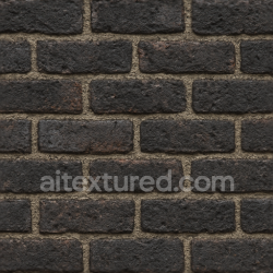 seamless Seamless burnt brick 3d texture pbr 8k charred rough surface industrial wall texture 8k free download PBR