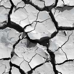 seamless Seamless 3D Cracked Dry Soil PBR Texture with Deep Holes and Sharp Fractures texture 8k free download PBR