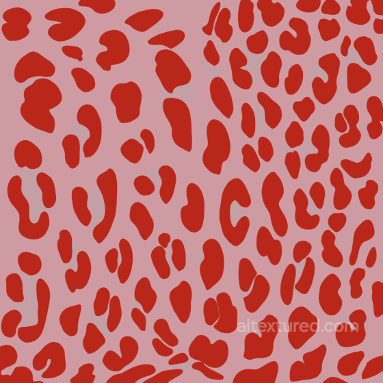 Red Leopard Print Fabric Texture with Abstract Spots Leopard Print texture preview