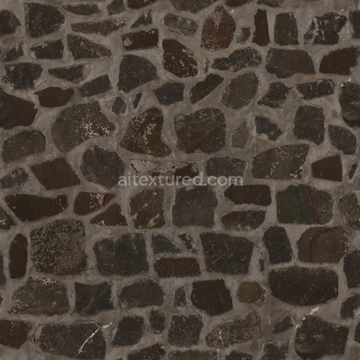 Rocks Rock Stone — Rock Stone Rugged Concrete Rocks Rock — PBR seamless 3D texture