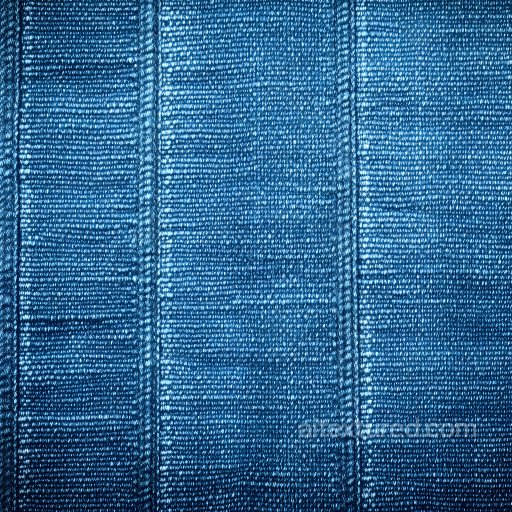 Cracked Denim Fabric PBR Texture with Detailed Stitching seamless Denim jeans PBR texture