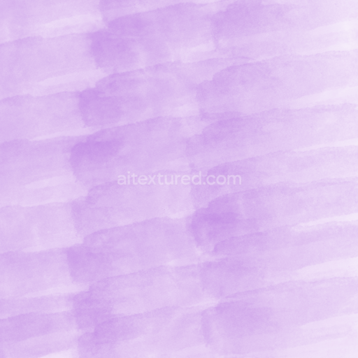 Seamless 3D PBR Violet Watercolor Texture with Soft Brush Strokes