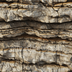 seamless Seamless 3D Layered Sedimentary Cliff Rock PBR Texture with Cracks and Weathered Surfaces texture 8k free download PBR