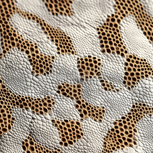 Seamless 3D PBR Reptilian Skin Texture with Deep Pores and Scaled Detailing