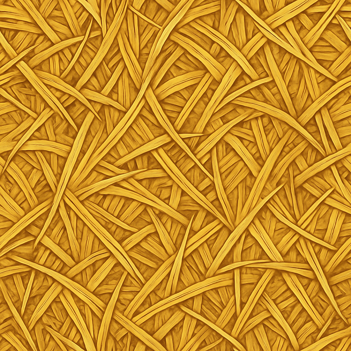 Stylized Barn Straw seamless PBR texture preview