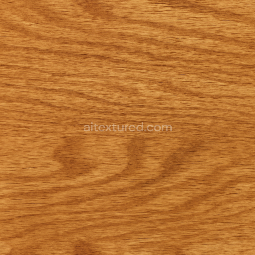 Seamless 3d texture PBR 8k Hickory wood with coarse grain and oiled wood finish