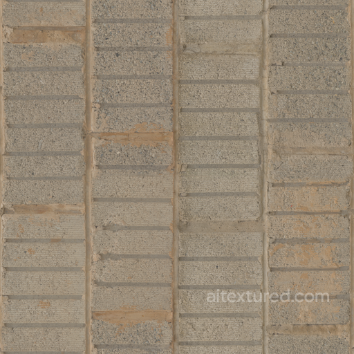 Wall Concrete - Concrete Wall Concrete Rough Bricks seamless Concrete PBR texture