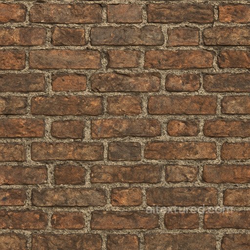 Worn Old Brick Seamless Texture seamless Brick PBR texture
