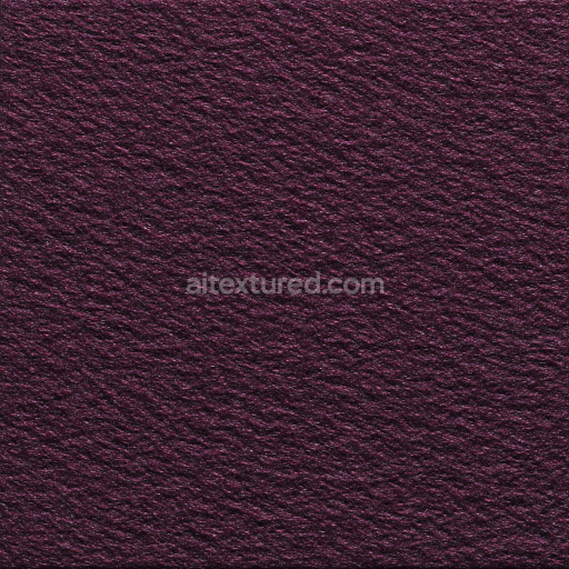Seamless 3D Felt PBR Texture Featuring Dense, Soft Purple Fibers