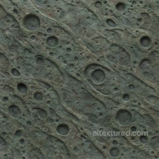 Worn Alien Surface Seamless Texture seamless Sci-fi PBR texture