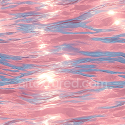 seamless Seamless 3D PBR Pink Water Surface Texture with Shimmering Glossy Waves texture 8k free download PBR