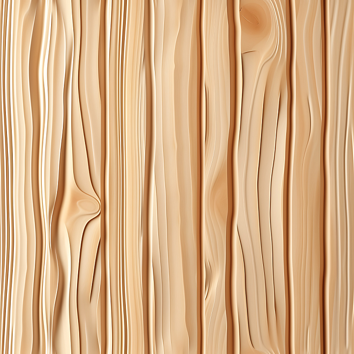 Light Pine Wood Planks with Natural Grain seamless PBR texture preview