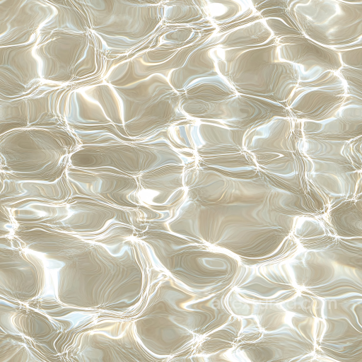 Clear Shallow Water Seamless Texture with Gentle Ripple Patterns and Soft Reflections seamless Water PBR texture