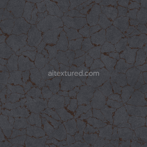 Asphalt Dark Pavement Tileable Rough Weathered Coarse Grain Matte Urban