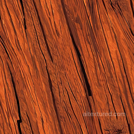 Rustic Split Wood Seamless Texture with Deep Grain and Natural Weathering Wood texture preview