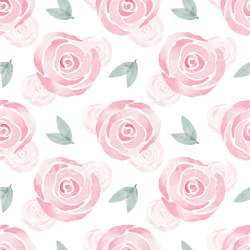 seamless Seamless 3D PBR Pink Flower Watercolor Texture with Soft Floral Pattern texture 8k free download PBR