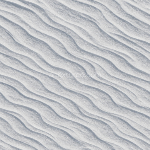 Wind Sculpted Snow Drifts