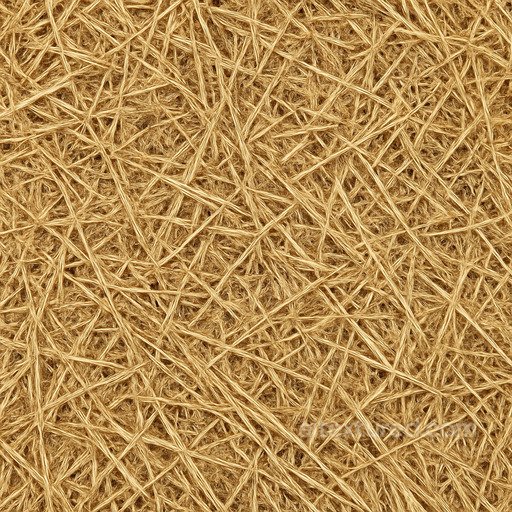 Smooth Hay Seamless Texture seamless Hay-straw PBR texture