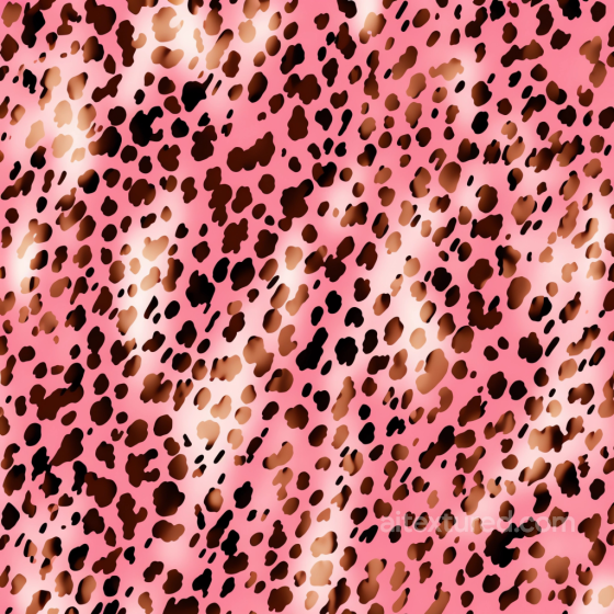 Leopard Print Fabric Texture with Pink Background and Brown Spots Leopard Print texture preview