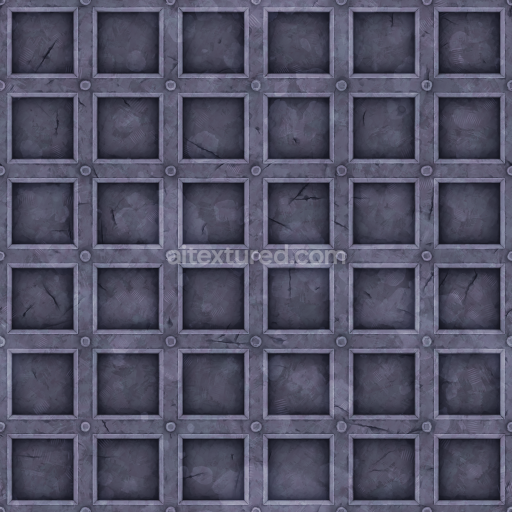 Stylized Cartoon Hand Painted Metal Pattern — Seamless PBR Texture