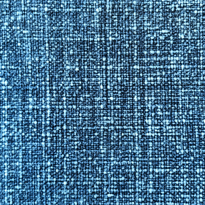 Denim Jeans of Cracked Denim Fabric with Blue and Black Weave Pattern seamless PBR texture preview