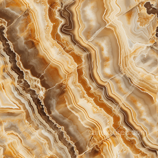 Onyx Stone PBR Texture Featuring Organic Veins and Warm Tones seamless Stone PBR texture