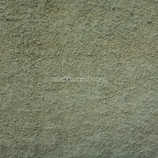Seamless PBR Green Rough Plaster Wall Texture 4K