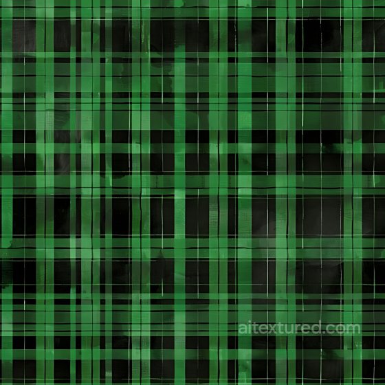 Green Painted Metal Grid PBR Texture with Matte Finish Plaid texture preview