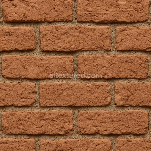 Rough Clay Brick Texture Seamless 1024X1024