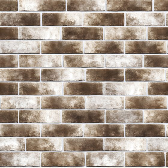 Weathered Cracked Brown Brick Wall Seamless Texture with Subtle Damage Pattern Brick texture preview