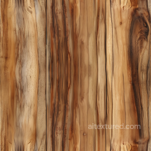 Rustic Reclaimed Wood Planks PBR Texture with Natural Grain Patterns seamless Wood PBR texture