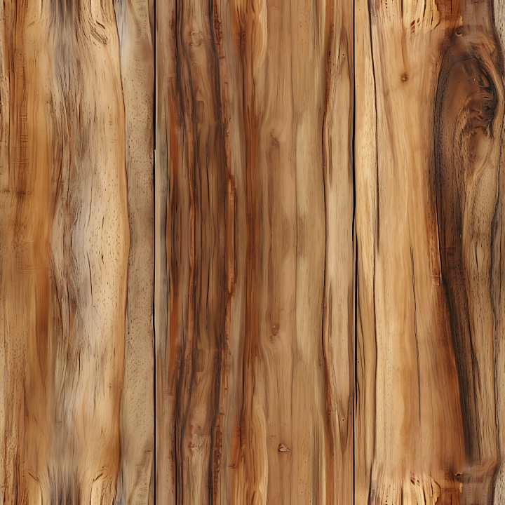 Rustic Reclaimed Wood Planks with Natural Grain Patterns seamless PBR texture preview