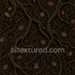 seamless Seamless 3d texture pbr 8k creepy tree bark with gnarly roots for spooky woods texture 8k free download PBR