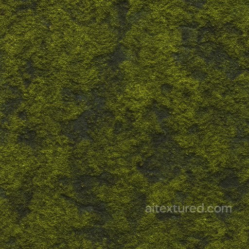 Aged Wet Moss Seamless Texture seamless Moss PBR texture