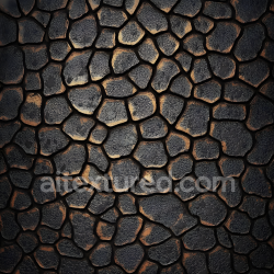 seamless Seamless 3D PBR Texture of Thick Reptilian Skin With Deep Scale Pattern and Fine Micro Detail texture 8k free download PBR
